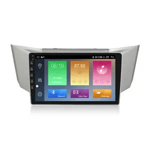 M100 Android 10 dört çekirdekli araba Video oynatıcı Lexus RX300 RX330 RX350 RX400H multimedya GPS navigasyon BT otomobil radyosu Stereo