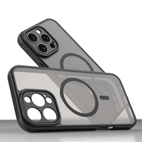 Coque de téléphone de luxe Skin Feel pour iphone 16 15 14 13 Charge magnétique sans fil housse de téléphone antichoc pour iphone 16E pour Samsung