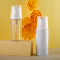 T0906-G SHUNXU grosir pabrik spot botol plastik Pembersih Wajah botol busa mousse tekan putih