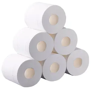 Бамбук Целлюлозно-Туалет пошлины бумага 24 рулона пакет дружелюбным изготовленным на заказ узор бумага туалетная бумага бамбуковая масса