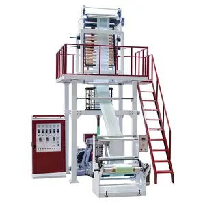 Plastic Hdpe Ldpe Polyethyleen Film Blaas Machine Plastic Extruder