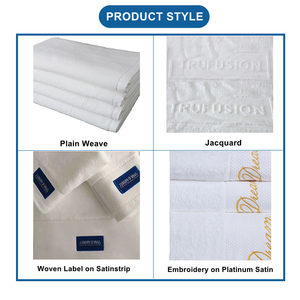 Vente en gros Ensembles <span class=keywords><strong>de</strong></span> serviettes <span class=keywords><strong>de</strong></span> bain blanches Coton égyptien 70x140cm Ensemble éponge armure toile Hôtel 100% <span class=keywords><strong>Serviette</strong></span> <span class=keywords><strong>de</strong></span> bain en coton - Product Image 4