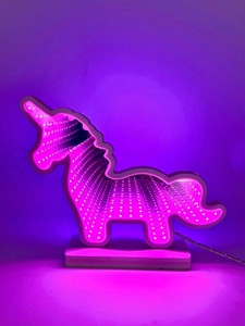 <span class=keywords><strong>Lampada</strong></span> da notte a LED con unicorno, <span class=keywords><strong>lampada</strong></span> luminosa colorata per la <span class=keywords><strong>cameretta</strong></span> dei bambini, <span class=keywords><strong>lampada</strong></span> da tavolo decorativa in acrilico, regalo per ragazze - Product Image 4