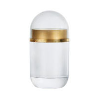 Bouteille en plastique acrylique portable à large ouverture, petite bouteille à médicaments, tube transparent pour le stockage et le remplissage de granulés et de poudres
