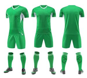Jersey Sepak Bola Unisex Sablon Logo Nama, Setelan Vintage, Tracksuit Sublimasi, Bahan Bernapas 100% Poliester, Kaos & Celana Pendek Polos Musim Panas - Product Image 4