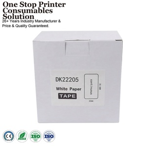 <span class=keywords><strong>DK</strong></span>-22205 Mực Điện DK22205 <span class=keywords><strong>DK</strong></span> 22205 Đen Trên Trắng Tự Dính Nhãn Giấy Nhiệt CuộN Tương Thích Cho Máy In Brother - Product Image 4