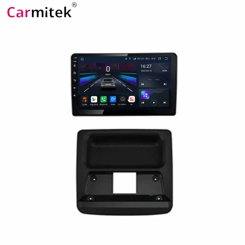 Lecteur vidéo d'autoradio Android 8G 128G pour Mitsubishi Pajero Mini 1998-2008 Carplay Auto DSP 4G LTE 360 caméra SWC RDS