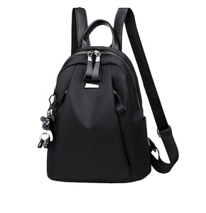Sac à dos en tissu Oxford, nouveau modèle, tendance, simple, grande capacité, pour femmes, sac <span class=keywords><strong>de</strong></span> sport, sac à dos d'étudiant, sac <span class=keywords><strong>de</strong></span> <span class=keywords><strong>voyage</strong></span>, cabas, OEM accepté - Product Image 1