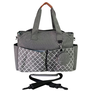 Bolsa de Pañales Ligera Personalizada, Bolsos de Mano para Mamá con Correa Ajustable, Múltiples Bolsillos, Bolsa de Mano Resistente para Uso Diario al Aire Libre - Product Image 1