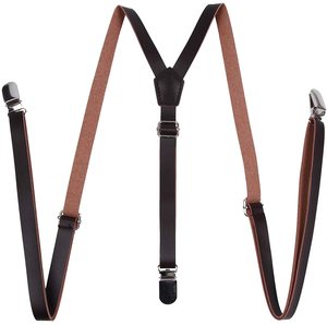 Y <span class=keywords><strong>a</strong></span> lloguer de <span class=keywords><strong>tirantes</strong></span> 1/2 pulgadas de los hombres de la PU de La microfibra de cuero Trigger Snap <span class=keywords><strong>tirantes</strong></span> - Product Image 4