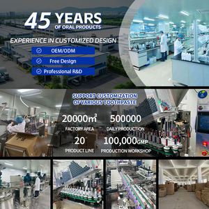 Dentifrice ODM OEM personnalisable contenant du fluorure prévient la <span class=keywords><strong>carie</strong></span> dentaire Anti-<span class=keywords><strong>carie</strong></span> blanchissant Anti-bactérien haleine fraîche - Product Image 6