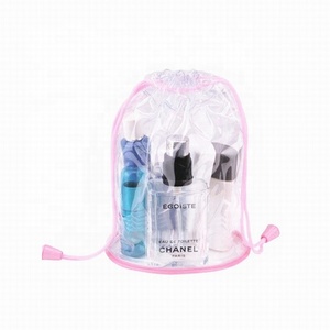 Bán Sỉ Cho Mua Sắm Dấu Ấn Quảng Cáo Logo Tùy Chỉnh Trong Suốt <span class=keywords><strong>PVC</strong></span> Rõ Ràng Dây Kéo Túi - Product Image 2