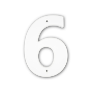 Numéros de <span class=keywords><strong>maison</strong></span> en céramique haut de gamme - Plaques d'adresse en porcelaine émaillée pour l'extérieur - Product Image 1