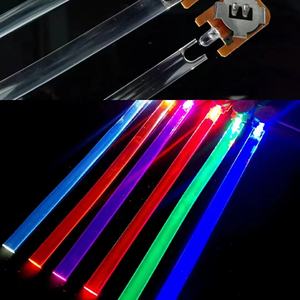 RSPOF 10*2,7 MM Guía de luz de brillo lateral duradero RGBW fibra de brillo de lado plano para <span class=keywords><strong>collar</strong></span> de mascota Led - Product Image 3