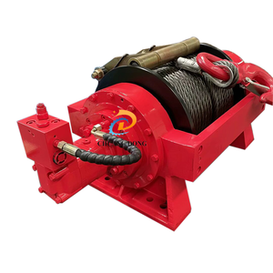 <span class=keywords><strong>Treuil</strong></span> <span class=keywords><strong>hydraulique</strong></span> de 44 000 lb (20 000 kg) avec câble en acier et crochet pour camions de récupération, remorques, dépanneuses et grues - Product Image 3