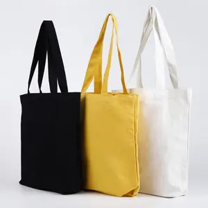 Tùy Chỉnh In Canvas Cotton Vải Bao Bì Túi Tote