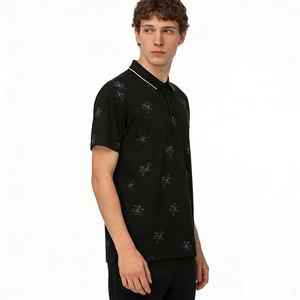 Custom Logo Design Multi Color Summer Premium Luxury Polyester Breathable Moisture Wicking Dry Fit Mens <b>Collared</b> Polo <b>T</b> <b>Shirts</b> - Product Image 5