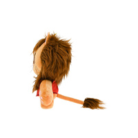 Peluche Lion Personnalisée de Haute Qualité, Faible MOQ, OEM ODM, Animal en Peluche Doux avec Queue en Peluche