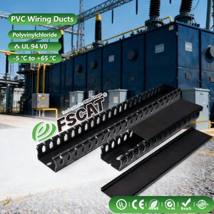 Canalina per Cavi in <span class=keywords><strong>PVC</strong></span> FSCAT, Senza Alogeni, Ignifuga, Certificata CE ROHS, Resistente ai Raggi UV, Facile da Installare - Product Image 3