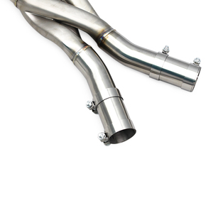 ท่อไอเสียตรงรุ่นแบบความยาวเท่ากัน รุ่น Z Pipe สำหรับ BMW X3M/X4M F97/F98 3.0T ปี 2019-2023 ยี่ห้อ Boska ขัดเงา หนา 1.5 มม. ผลิตจากสแตนเลส 304 - Product Image 5