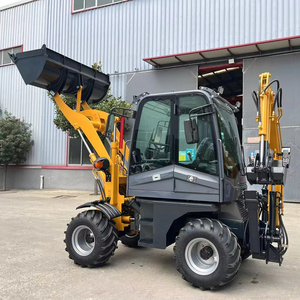 Th10-50 3 Ton Backhoe Excavator <b>Small</b> <b>Wheel</b> Price Mini Tractor Front for Sale - Product Image 1