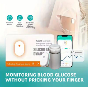 Sensor de <span class=keywords><strong>Glucosa</strong></span> Eléctrico para Sistema de Monitoreo Continuo de <span class=keywords><strong>Glucosa</strong></span> (CGM), Dispositivo de Medición de Azúcar <span class=keywords><strong>en</strong></span> <span class=keywords><strong>Sangre</strong></span> con Bluetooth y App, Certificado CE, 2 Años de Garantía, Uso Doméstico - Product Image 2