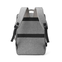 Grand sac à dos anti-vol pour hommes et femmes, imperméable, noir, 17 pouces, pour adolescents, pour voyage, pour ordinateur portable, avec usb, 15.6