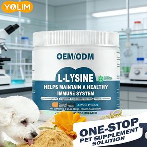 프라이빗 라벨 반려동물 건강 강아지 영양제, 피부 및 털 상태 개선, 반려동물 알레르기 및 면역 강화 파우더 (모든 품종용) - Product Image 1