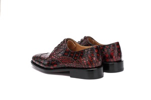 Zapatos de Hombre Alligator, Zapatos Oxford de Piel de Cocodrilo Pura Hechos a Mano, Zapatos de Vestir de Lujo Personalizados para Hombre, para Fiestas y Oficina - Product Image 3