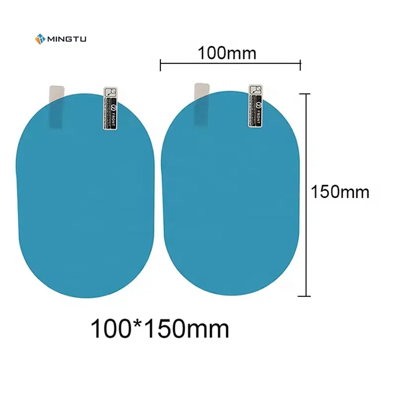 מינגטו עמיד למים עמיד למים נגד ערפל ציפוי ננו לרכב סרט מראה אחורית למראות וחלונות צד