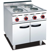Commercial Cuisson À Gaz avec Armoire 1/3 grooved