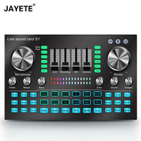 USB S1 Aufnahme Soundkarte Externe Smart Professional Connect Phone Tablet Live-Show mit Audio-Schnitts telle OTG Soundkarte