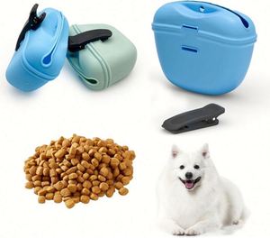 Silicone Dog <b>Cat</b> Pouch Bpa Free & Eco-Friendly Portable Pet Treat Holder for Training - Product Image 3