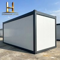Casa Contenedor Modular Expandible de Acero de 20, 30 y 40 pies, Villa de Panel Sándwich de Construcción Rápida con 2 o 3 Dormitorios para Estándares AU y EU