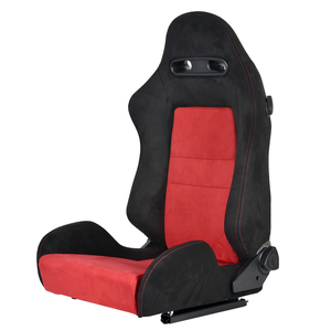 2024 màu đỏ tùy chỉnh ghế đua xe da lộn màu đỏ điều chỉnh duy nhất ghế thể thao phổ quát với đôi trượt cho nhà cung cấp Trung Quốc - Product Image 2