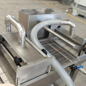 Línea de producción automática de hamburguesas más vendida, máquina para hacer chuletas de hamburguesas pequeñas - Product Image 2