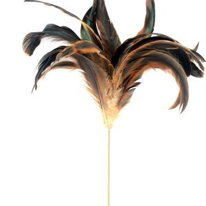 Decorative <strong>Flower</strong> Wire Peacock Stem Feather Floral Pick for Floral Arrangement Home Wedding Party <strong>Vase</strong> Holiday Decor - Product Image 4