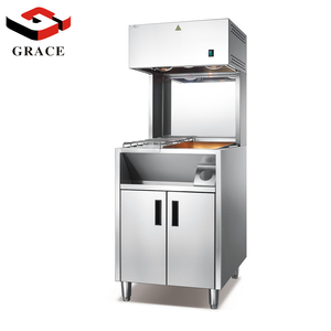 Équipement de présentation d'aliments KFC, armoire chauffante autoportante pour frites, station de maintien au chaud pour frites, armoire chauffante pour frites - Product Image 4