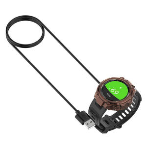สายชาร์จ USB สำหรับนาฬิกาอัจฉริยะ <span class=keywords><strong>Amazfit</strong></span> T-Rex <span class=keywords><strong>GTR</strong></span> 42 มม. 47 มม. ความยาว 1 เมตร สายชาร์จ USB ป้องกันไฟฟ้าลัดวงจร อุปกรณ์เสริมสำหรับนาฬิกาอัจฉริยะ GTS - Product Image 1