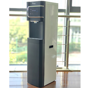 Erogatore elettrico indipendente nero dell'acqua con alloggiamento in plastica compressore caldo e freddo per uso domestico e alberghiero - Product Image 1