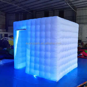 Cabina de Fotos Inflable con Iluminación LED de Colores, Cabina de Fotos Inflable con Luz, Adecuada para Eventos, <span class=keywords><strong>Alquiler</strong></span> para Fiestas, Decoración - Product Image 6
