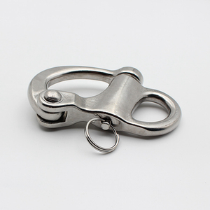 Móc khóa nhanh bằng thép không gỉ 316, đường kính 52mm, có vòng tròn, dùng cho thiết bị neo đậu tàu thuyền - Product Image 5