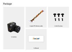 Runcam Phoenix <span class=keywords><strong>2</strong></span> Se/Sp/Pro Camera Dc 5-36V Schermverhouding 4:<span class=keywords><strong>3</strong></span>/16:9 7.5G 19*19*21Mm Nachtzicht Voor Rc Fpv Drones - Product Image 2