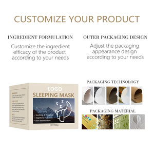 <span class=keywords><strong>Masque</strong></span> de nuit à la glycérine biologique en gros : répare et apaise la peau, procure une hydratation de nuit et une protection antioxydante - Product Image 4