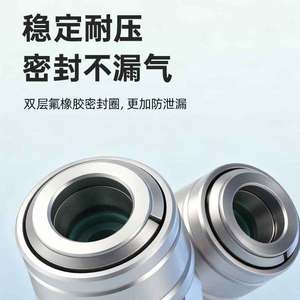Stainless Steel C Type 304 <b>Quick</b> <b>Connector</b> For Air Hoses Pneumatic Male Female Connectors Air Compressor Accessories - Product Image 4