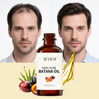 Venta al por mayor Batana aceite crudo de marca personalizada Botana aceite orgánico para el cabello restaura engrosamiento Batana aceite para el crecimiento del cabello masculino y femenino
