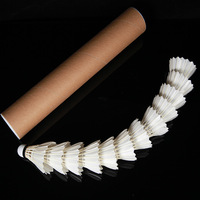 Volant de badminton en plumes d'oie de qualité supérieure Fabricant de volant de badminton OEM