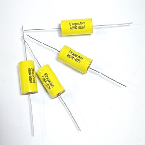 Stcapacitors <span class=keywords><strong>CL20</strong></span> với 685k100v trục metallized Polyester phim tụ - Product Image 2