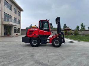 Extension de flèche télescopique pour chariot élévateur <span class=keywords><strong>Manitou</strong></span>, marque Muduo, mât diesel à trois étages, longueur de fourche 5300 mm - Product Image 6