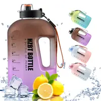BPA משלוח leakproof מים כד שיפוע מוטיבציה זמן סמן פרימיום לשימוש חוזר פלסטיק קשיות מים בקבוקי לכוסות